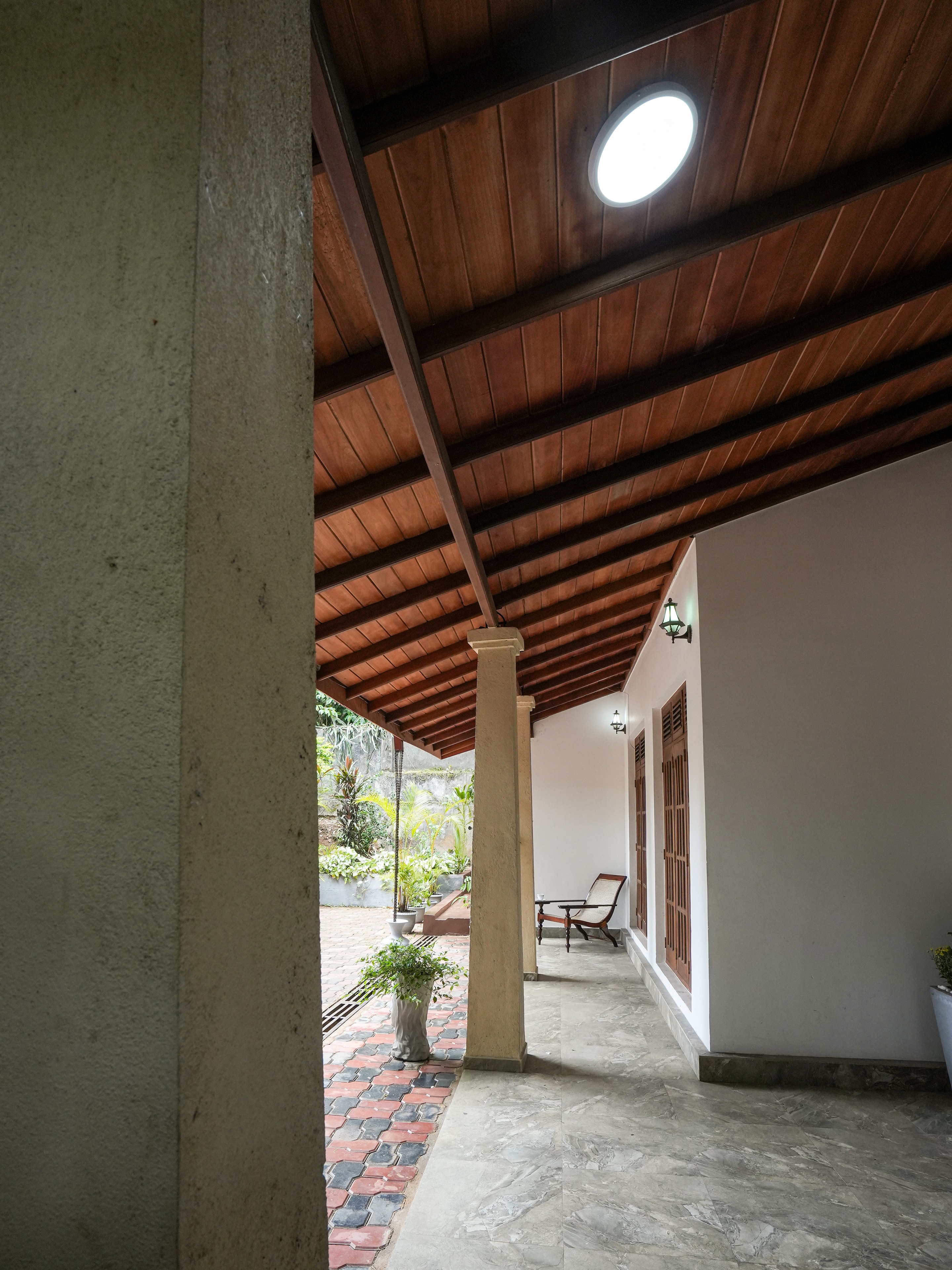 Villa bedroom interior